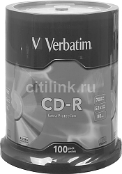 ���� CD-R Mirex 700 Mb, 48�, Shrink (100), Thermal Print ��� ������� 