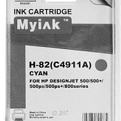  (HP 82) HP DesignJet 500/PS/800/PS C4911A Cyan (72ml, Dye) MyInk