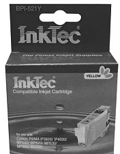 �������� CANON CLI-521Y PIXMA iP3600/4600/MP540/620/630/980 Yellow InkTec