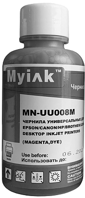 ������� Epson/Canon/HP/Brother Universal Ink (100��, magenta, Dye) UU008M MyInk