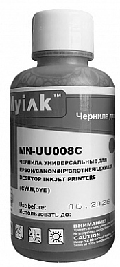 ������� Epson/Canon/HP/Brother Universal Ink (100��, cyan, Dye) UU008C MyInk
