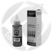 ��������� � ��������� (� ��������) Epson L100/L200/L300/L605/L1455 T6641/C13T66414A Black (100��) dye