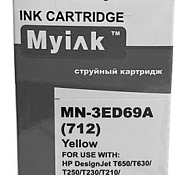  (HP 712) HP Designjet T650/T630/T250/T230 3ED69A Yellow (29ml, Dye) MyInk