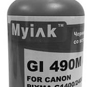  CANON GI-490M PIXMA G1400/2400/3400 (100,magenta,Dye) MyInk