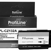  (HP 711) HP Designjet T120/520 CZ132A Yellow (29ml, Dye) Profiline